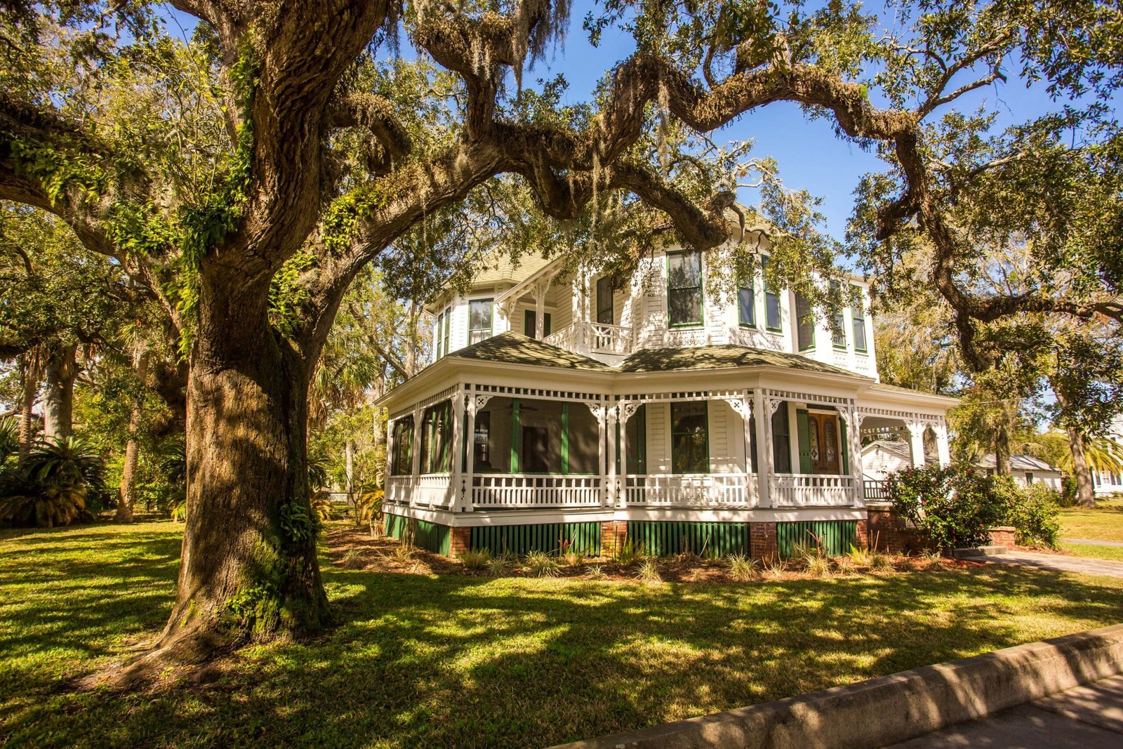 GA tree service: Georgia residential property with overgrown trees
